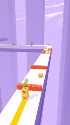 Screenshot of the application Cube Surfer! - #2