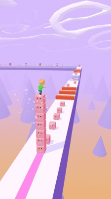 Screenshot of the application Cube Surfer! - #4