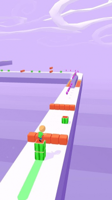 Screenshot of the application Cube Surfer! - #5