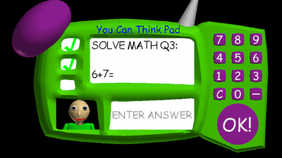 Screenshot of the application Baldi's Basics Classic - #2