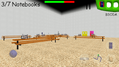 Screenshot of the application Baldi's Basics Classic - #4