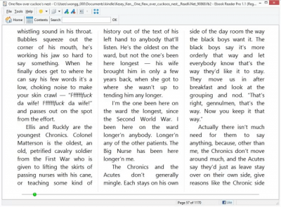 Screenshot of the application Ebook Reader Pro - #2
