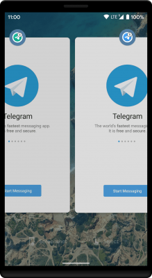 Screenshot of the application App Cloner - #2
