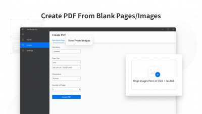 Screenshot of the application PDF Reader Pro - #6