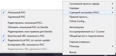 Screenshot of the application Shadowsocks for Windows - #4