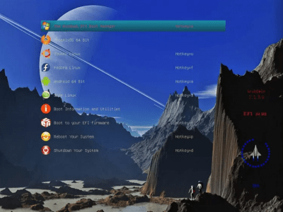 Screenshot of the application Grub2Win - #2