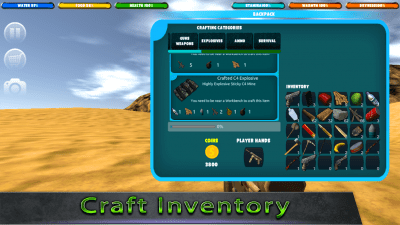 Screenshot of the application Kraft Survival Island - #4