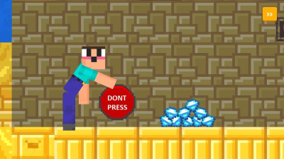 Screenshot of the application Nubik vs. Pro vs. Cheater 4: Lucky Block - #3