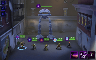 Screenshot of the application Ninja Turtles: Legends - #6