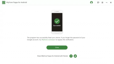 Screenshot of the application iMyFone Fixppo for Android - #2