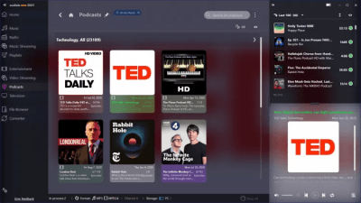 Screenshot of the application Audials Radio - #2