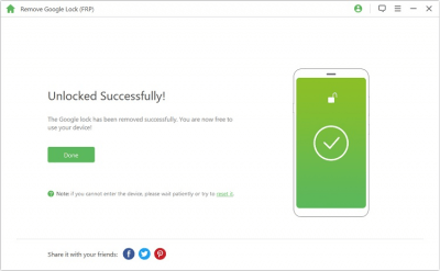 Screenshot of the application iMyFone LockWiper for Android - #3