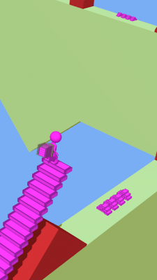 Screenshot of the application Stair Run - #3