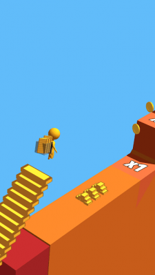 Screenshot of the application Stair Run - #4