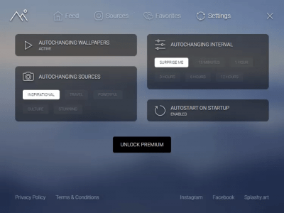 Screenshot of the application Splashy - #2