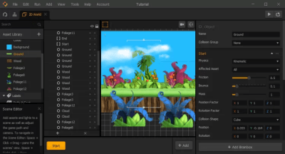 Screenshot of the application Buildbox - #2