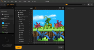 Screenshot of the application Buildbox - #3