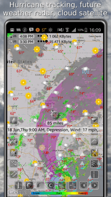 Screenshot of the application eWeather HDF - #8