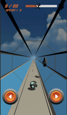 Screenshot of the application Running Ball - #2