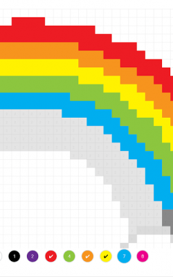 Screenshot of the application Coloring by Numbers - Pix Draw - #6
