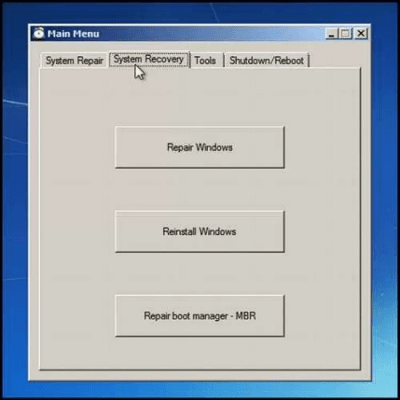 Screenshot of the application OEM/Factory recovery partition creator - #3