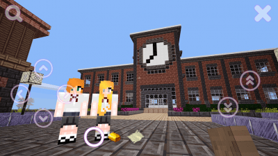 Screenshot of the application Schoolgirls Craft - #2