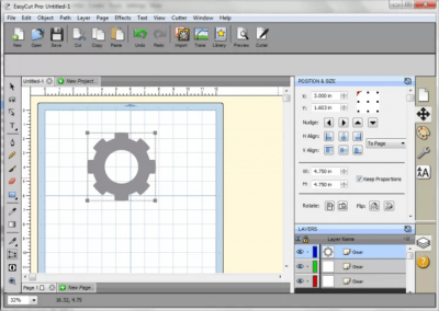 Screenshot of the application EasyCut Pro - #2