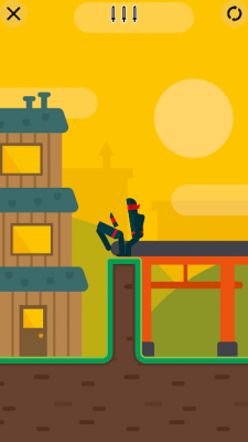 Screenshot of the application Mr Ninja - Slicey Puzzles - #5