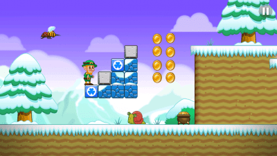 Screenshot of the application Lep's World - #4