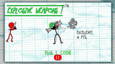 Screenshot of the application Gun Fu: Stickman Edition - #4