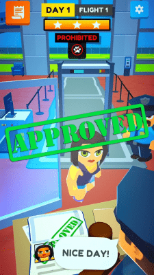 Screenshot of the application Border Patrol - #3