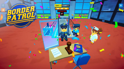Screenshot of the application Border Patrol - #7
