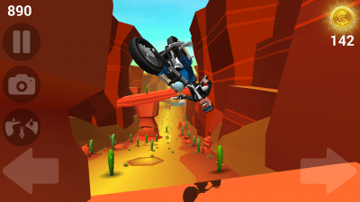 Screenshot of the application Faily Rider - #2