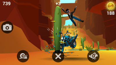 Screenshot of the application Faily Rider - #6