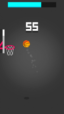 Screenshot of the application Dunk Hit - #2