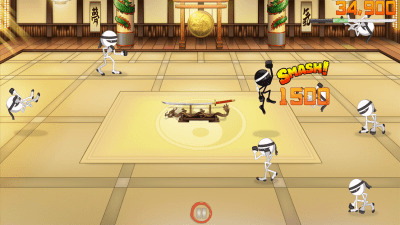 Screenshot of the application Stickninja Smash - #5