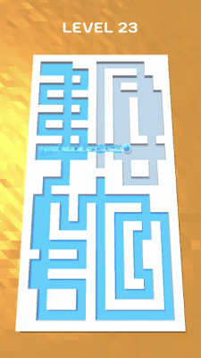 Screenshot of the application Roller Splat! - #2