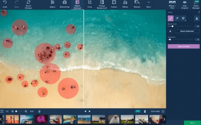 Screenshot of the application Movavi Picverse Photo Editor - #2
