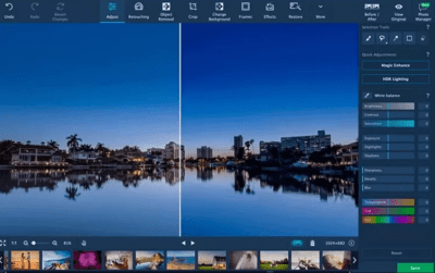 Screenshot of the application Movavi Picverse Photo Editor - #3
