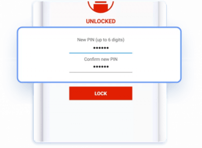 Screenshot of the application USB Lockit - #2