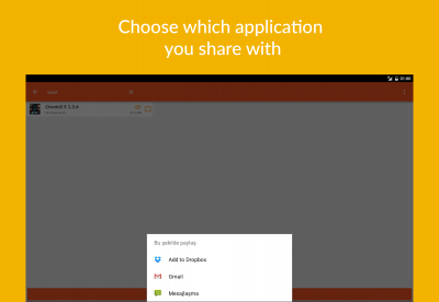 Screenshot of the application App Sharer+ - #12