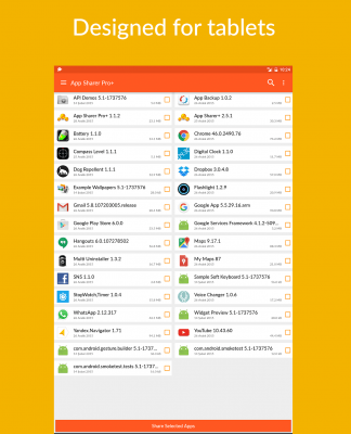 Screenshot of the application App Sharer+ - #15