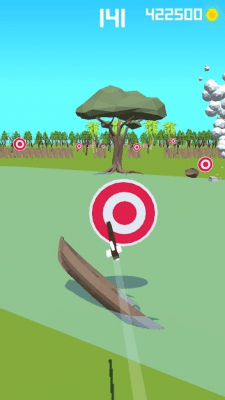 Screenshot of the application Flying Arrow - #3