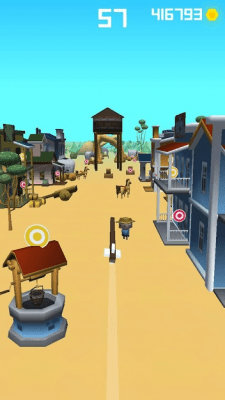 Screenshot of the application Flying Arrow - #4