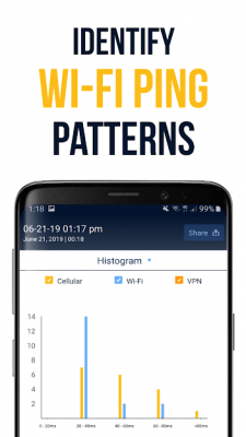 Screenshot of the application Pingify - #5