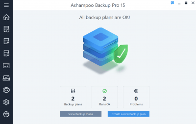 Screenshot of the application Ashampoo Backup Pro - #2