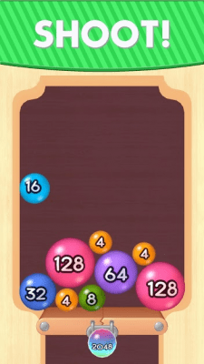 Screenshot of the application 2048 Balls 3D - #2