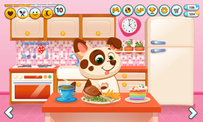 Screenshot of the application Duddu is my virtual pet - #2