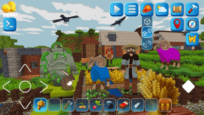 Screenshot of the application EarthCraft Boundless World of Cubes in 3D - #2