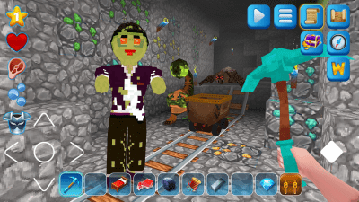Screenshot of the application EarthCraft Boundless World of Cubes in 3D - #4